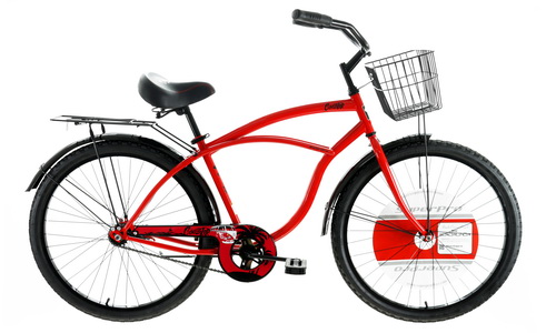 BICI 26 BANANA SP HOMBRE FULL EXTRAS ROJO EN CAJA S Grupo 86