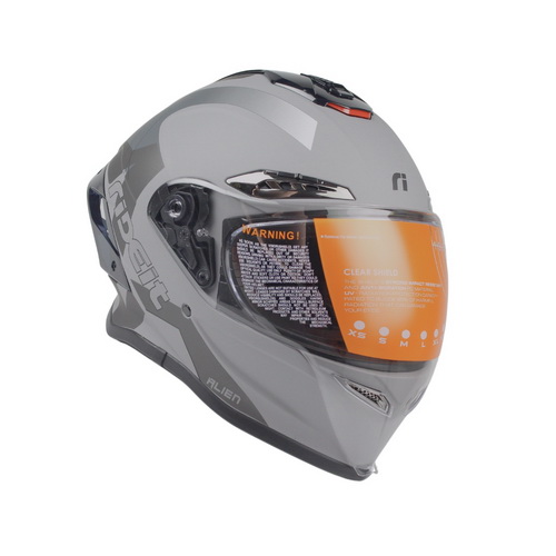 bandit alien motorcycle helmet II ECE 22-05 Helmet, ECE 22-05, Motorcycle Helmet, Sport Colour: Light Black, Size: M (57/58) Automotive providing virtually unlimited range Bandit Alien 2 Helmet