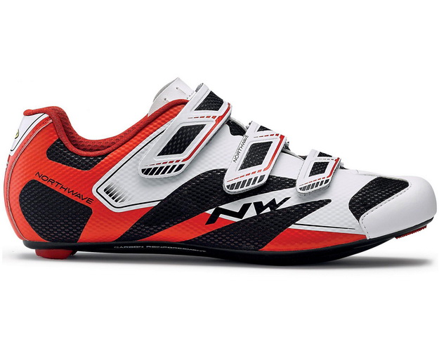 ZAPATOS RUTA NW SONIC FAJAS BLANCO/ROJO/NEGRO T/41 Grupo 86 - Main Image